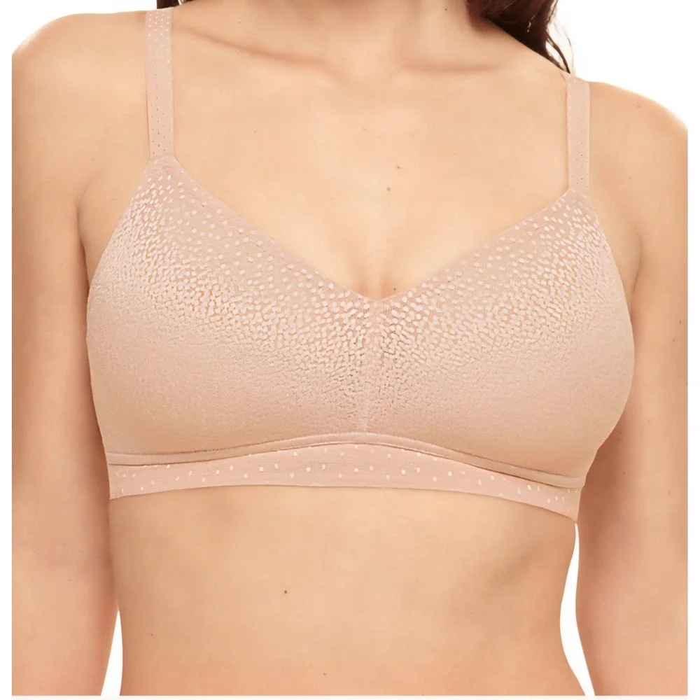 Wacoal Women's Bra Sz 32DDD 3pieces Bundle Nude Coquette Feminine Lacey